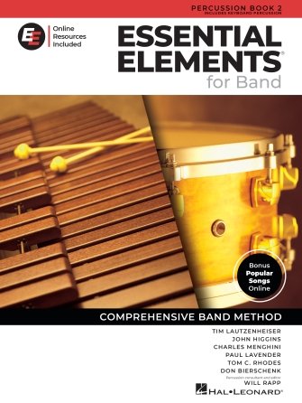 Essential Elements for Band – Percussion/Keyboard Percussion Book 2 with EEi