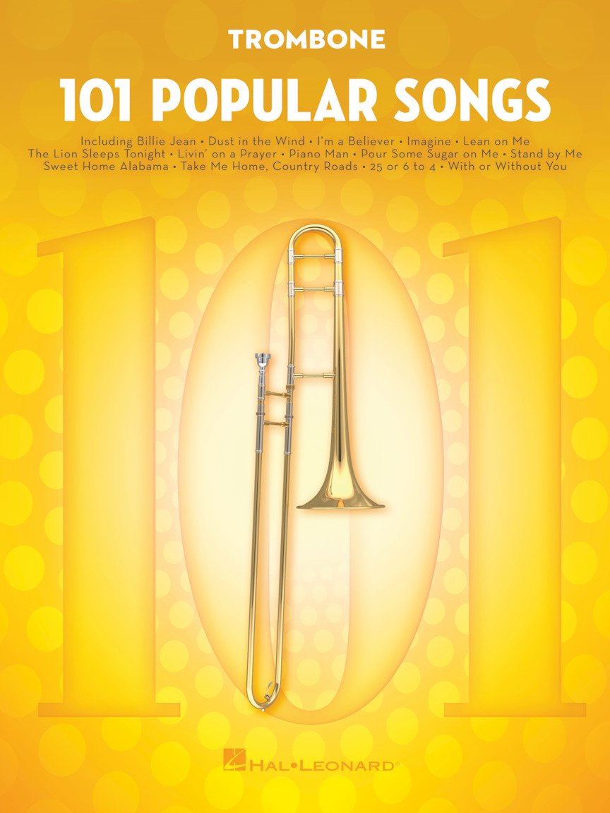101 Popular Songs - Trombone Book Hal Leonard Publishing