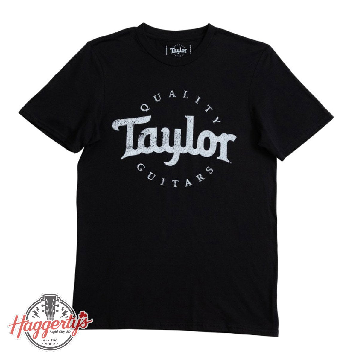 Taylor Men's Distressed Logo T - Small