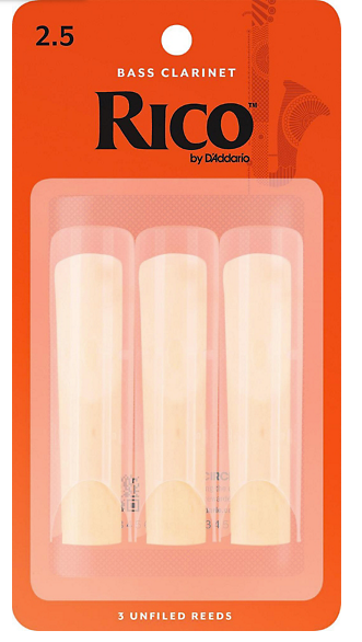 25 3 pack bass clarinet reeds