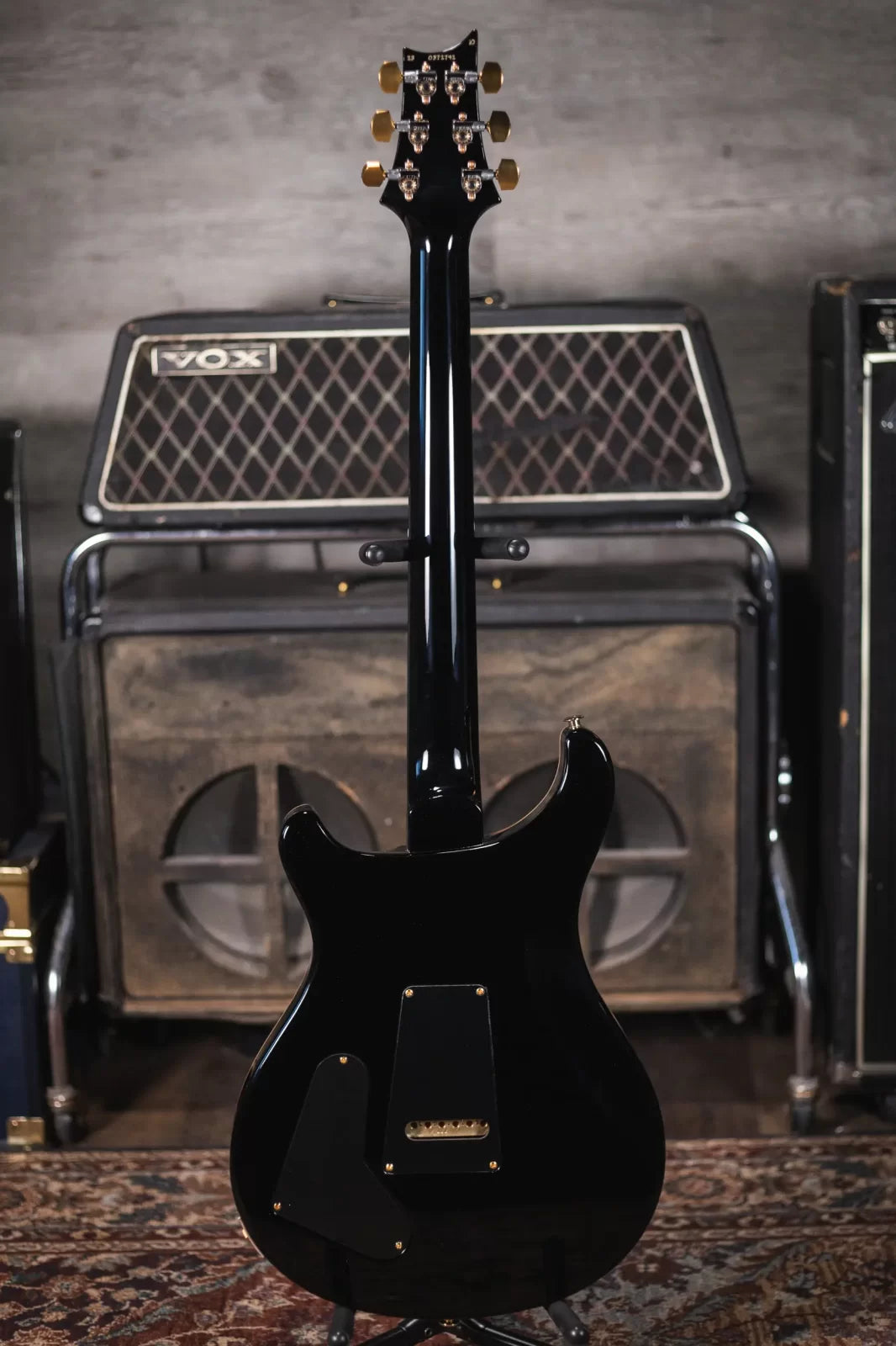 PRS Studio 10-Top Electric Guitar - Charcoal Burst with Hardshell Case