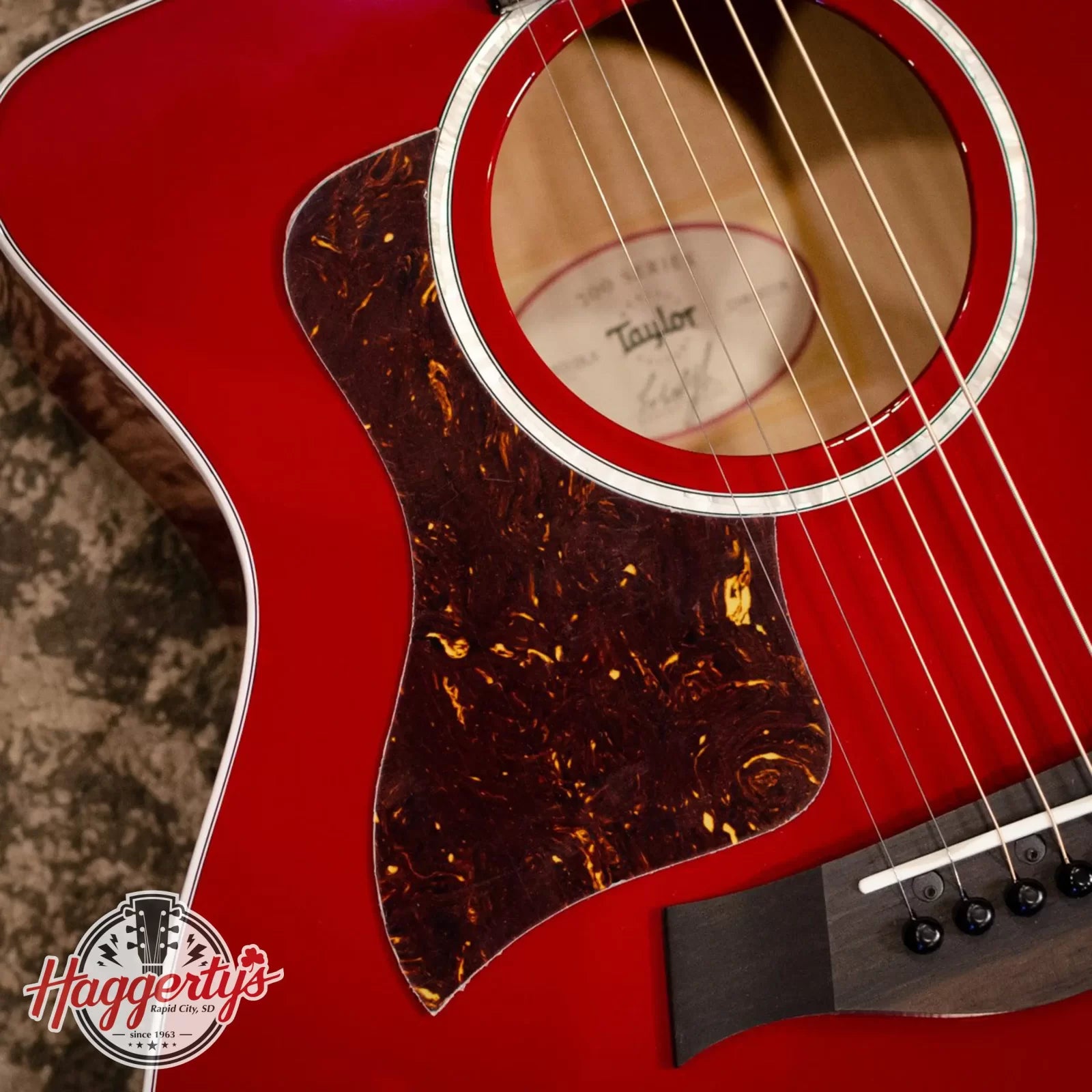 Taylor Pickguard Left Handed, GA/GS 5", Tortoise