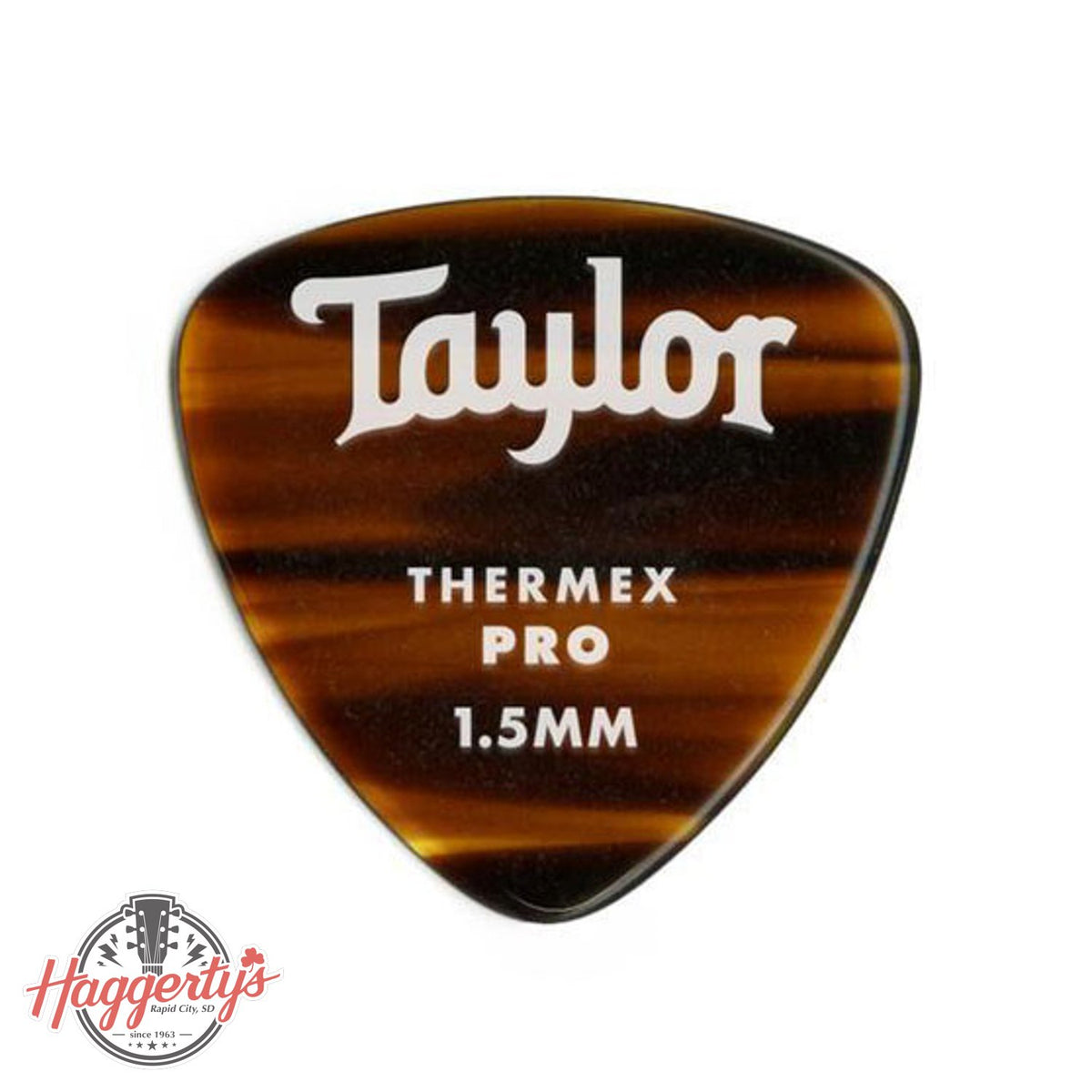 Taylor Premium Darktone 346 Thermex Pro Picks Tortoise Shell 1.50mm 6-Pack