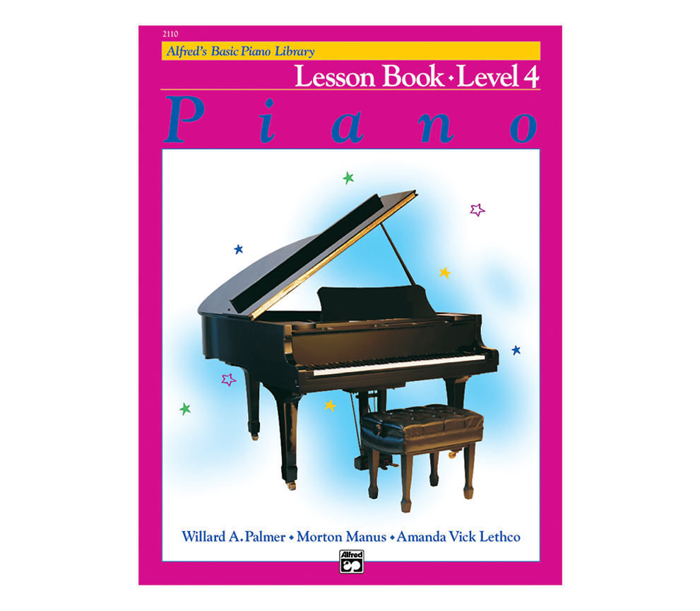 Alfred's Basic Piano Library: Level 4 - Lesson Book, Alfred Publishing