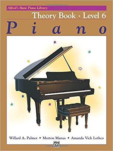 Alfred's Basic Piano Library: Level 6 - Theory Book