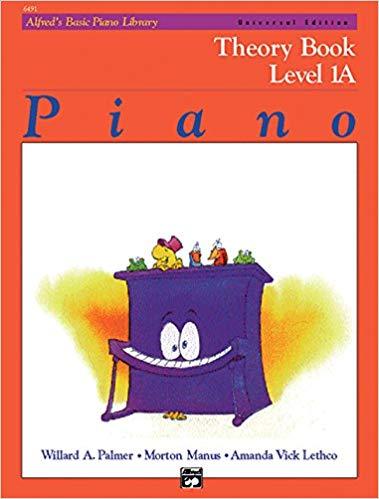 Alfred's Basic Piano Library: Level 1A - Theory Book Alfred Publishing