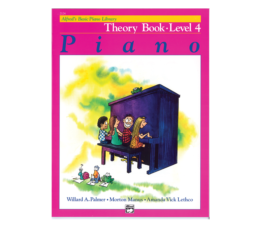 Alfred's Basic Piano Library: Level 4 - Theory Book