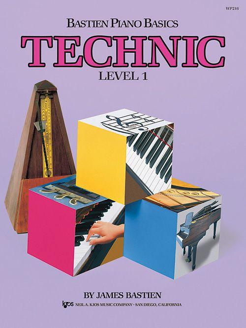 Bastien Piano Basics: Level 1 - Technic Book KJOS Publishing