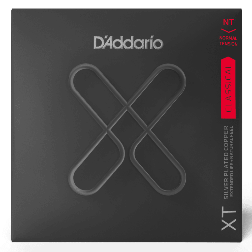 D'Addario XTC45 Normal Tension XT Silver Plated Copper Classical Guitar Strings