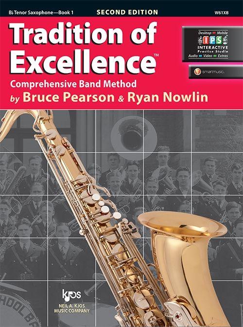 Tradition of Excellence Book 1 Bb Tenor Saxophone KJOS Publishing