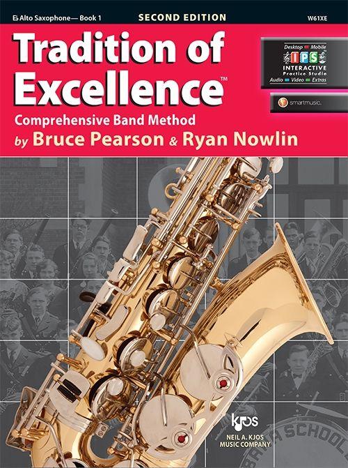 Tradition of Excellence Book 1 Eb Alto Saxophone KJOS Publishing