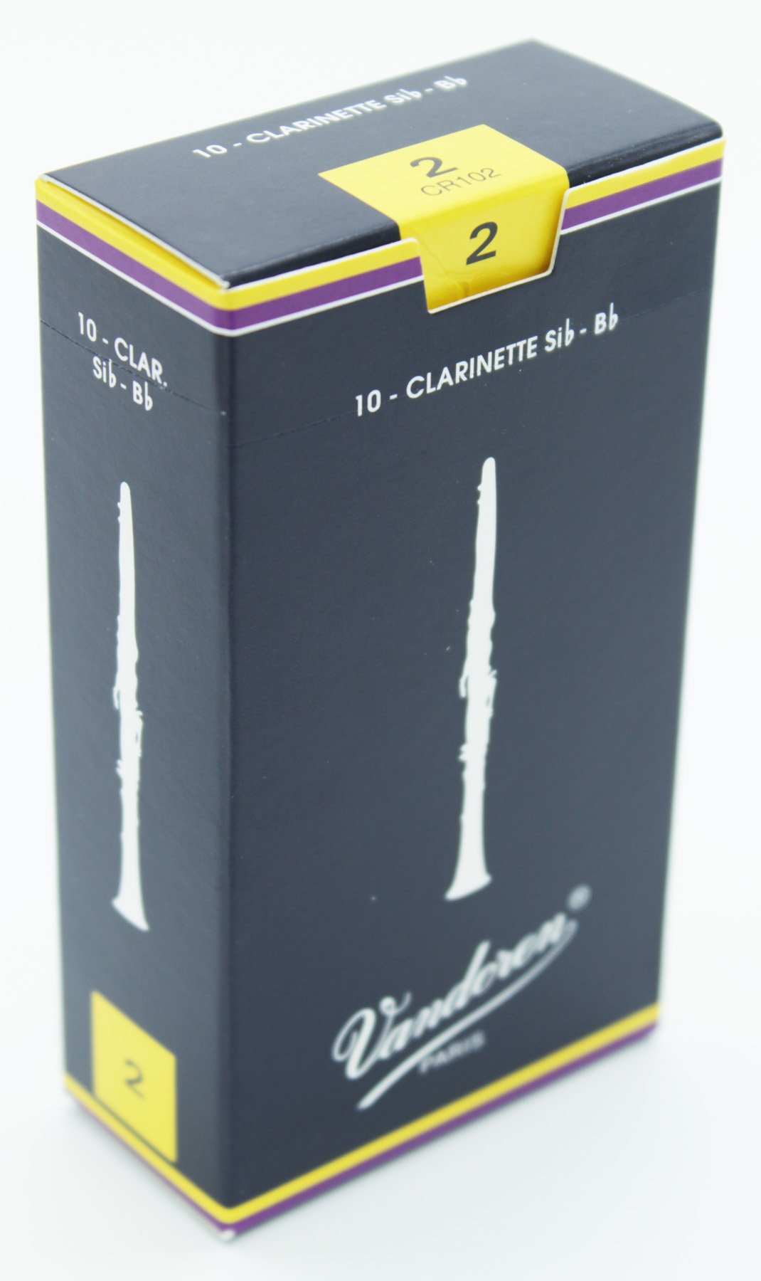 Vandoren CR102 Clarinet Reeds 2.0 10 Box