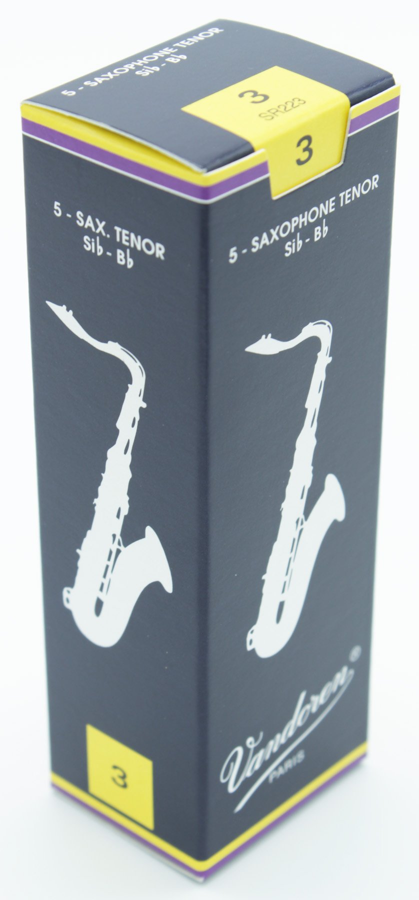 Vandoren SR223 Tenor Saxophone Reeds 3.0 5 Box