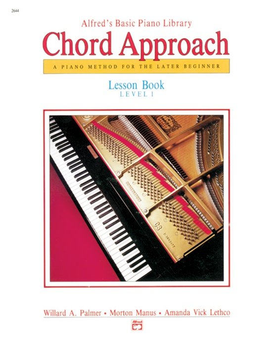 Alfred's Basic Piano Chord Approach Lesson 1 Alfred Publishing