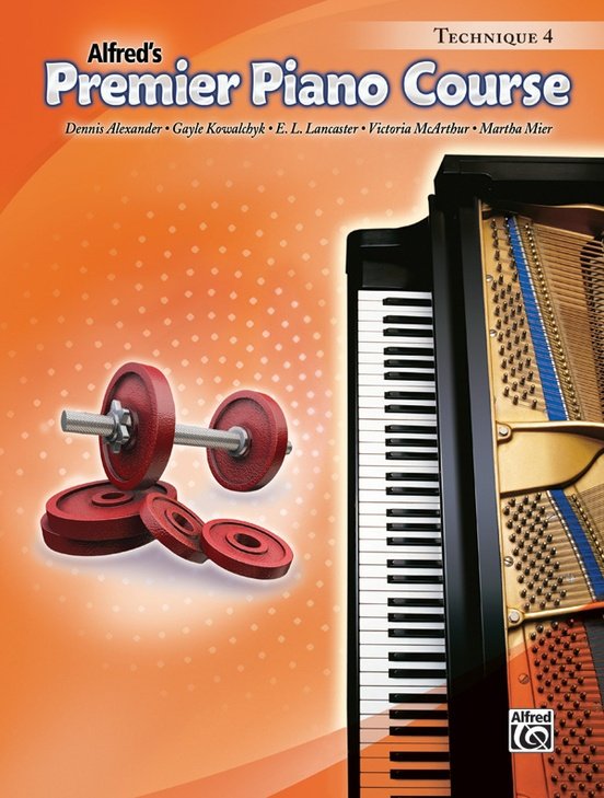 Alfred's Premier Piano Course - Technique Level 4