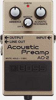 Boss AD 2 Acoustic Preamp Pedal