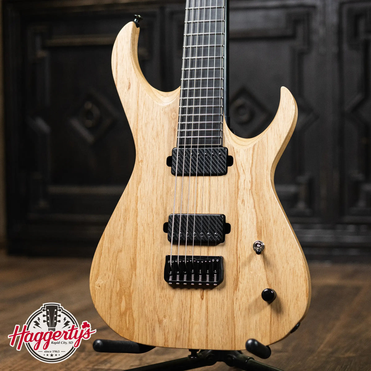 Carillion Polaris C7 Custom 7-String Guitar – Owned by Misha Mansoor (Periphery) – With Hardshell Case - USED