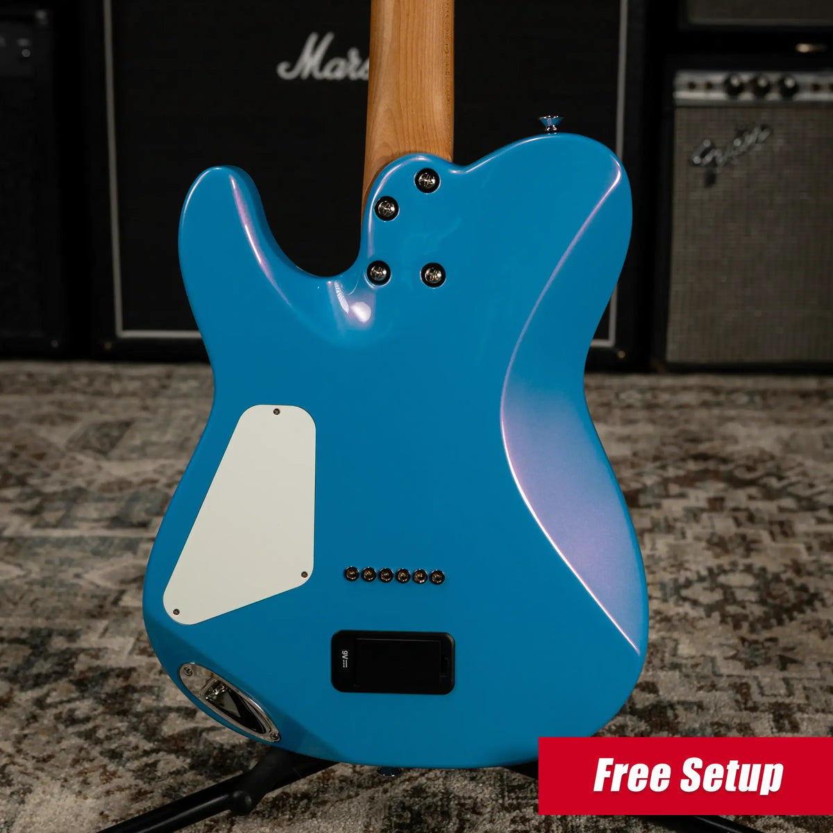 Charvel Pro-Mod So-Cal Style 2 HH Electric Guitar - Robin's Egg Blue - Demo