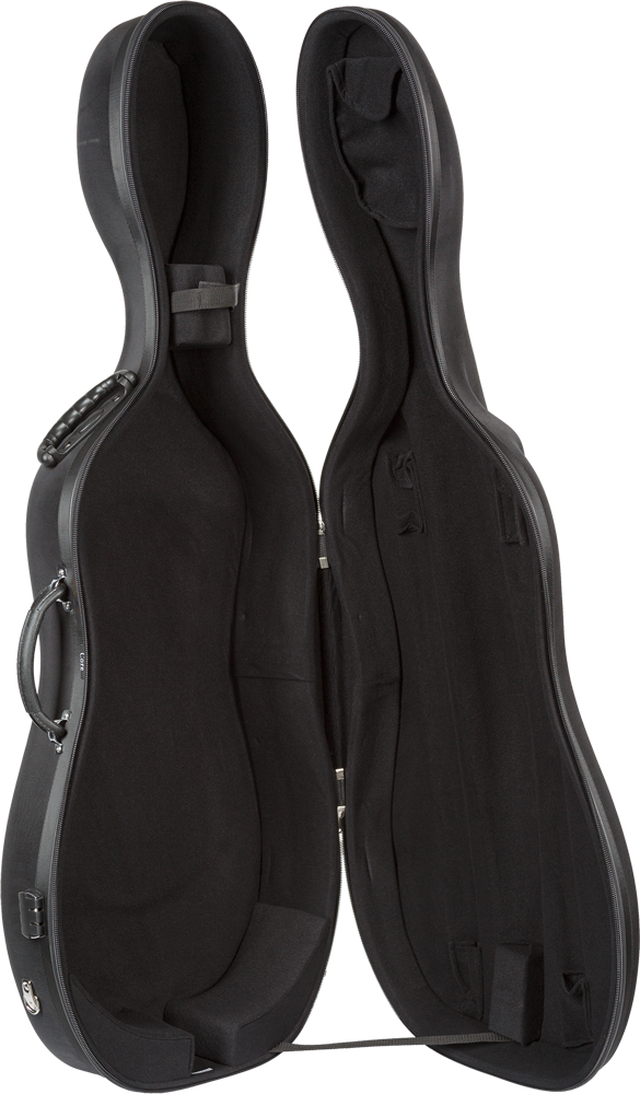 Core CC490W Cello Case - Black 4/4