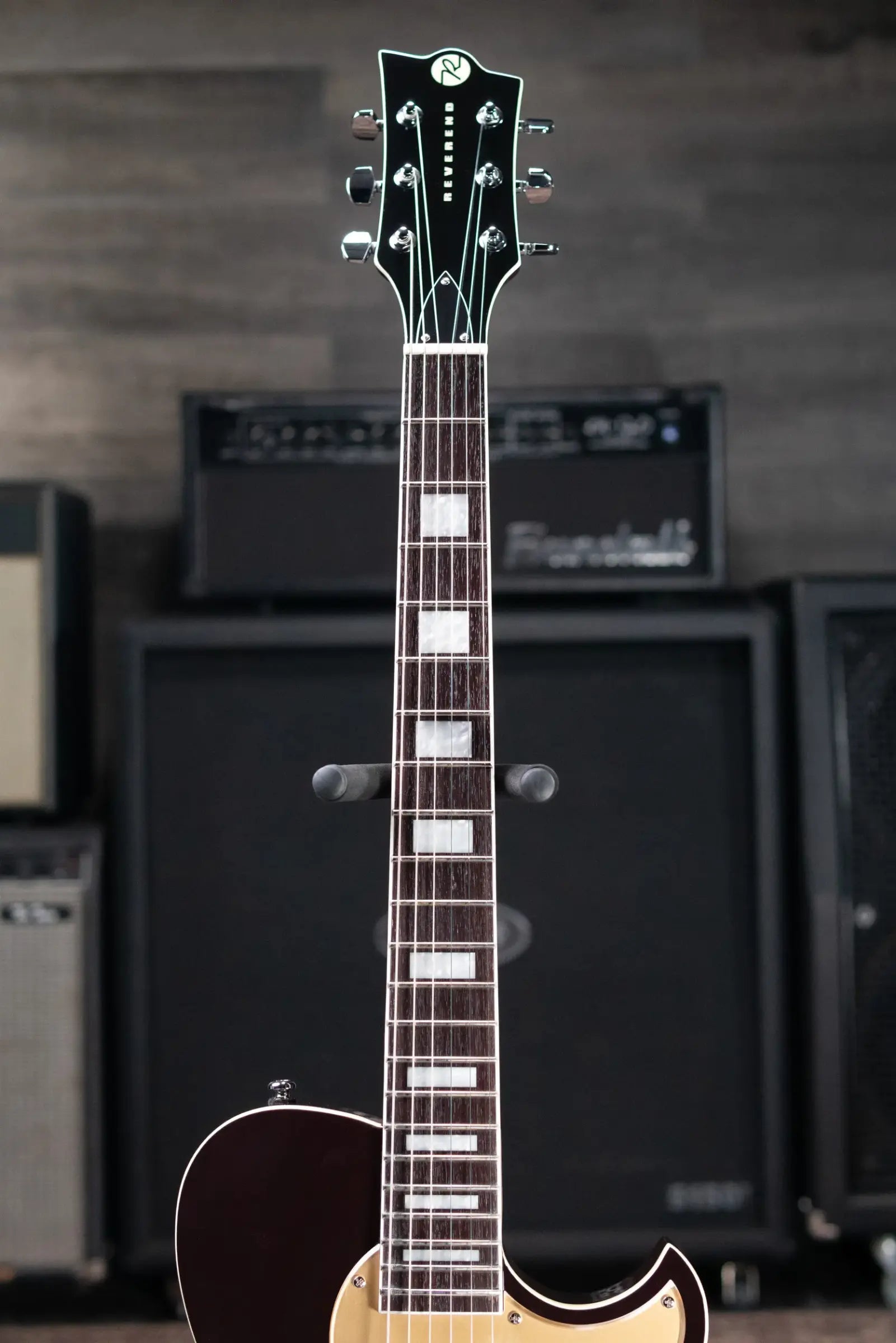 Reverend Roundhouse Jr Electric Guitar Oxblood - Floor Model