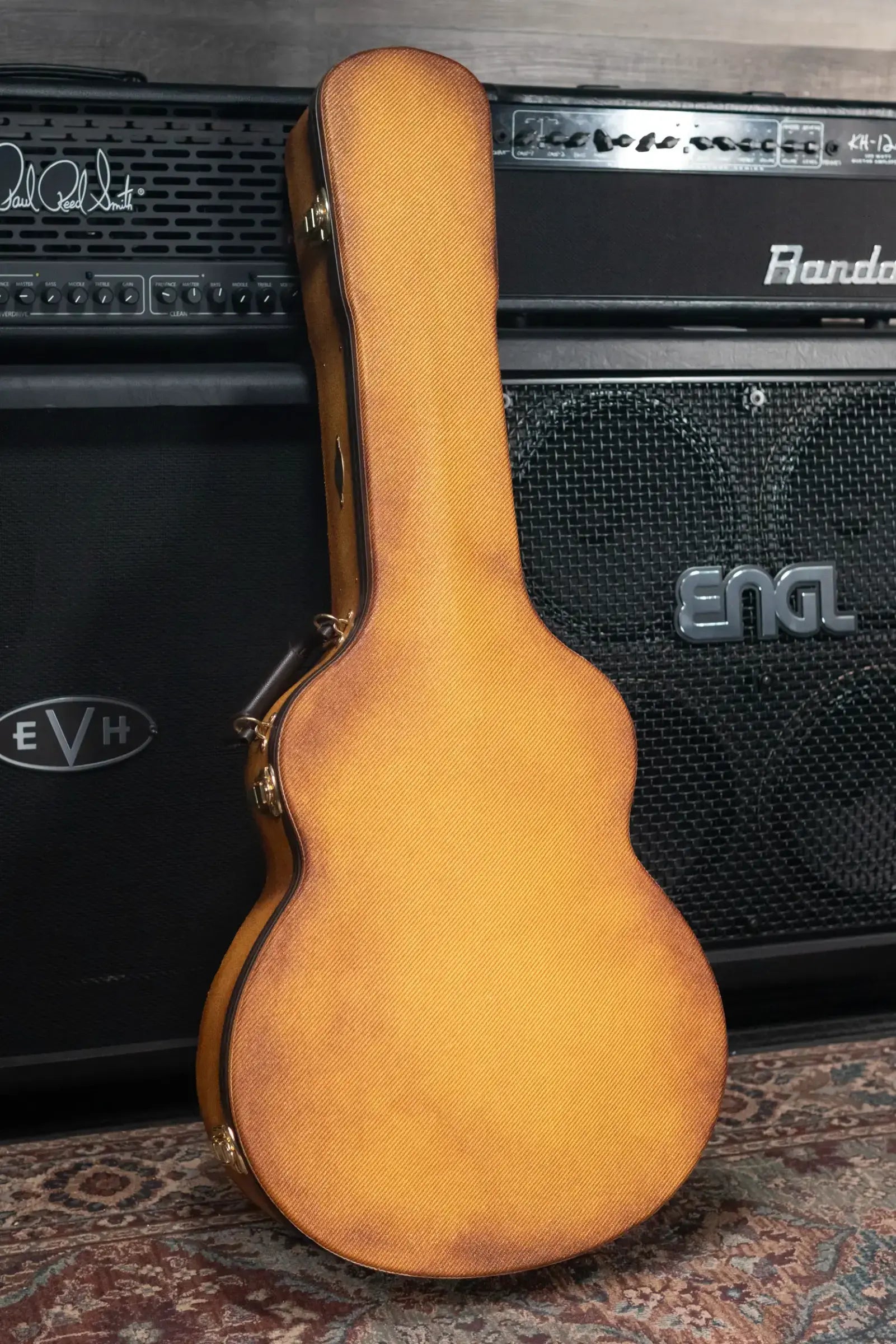 Taylor Custom Gold Label K24e Super Auditorium Acoustic/Electric Guitar - Master Koa with Hardshell Case and Matching Circa 74 Amplifier