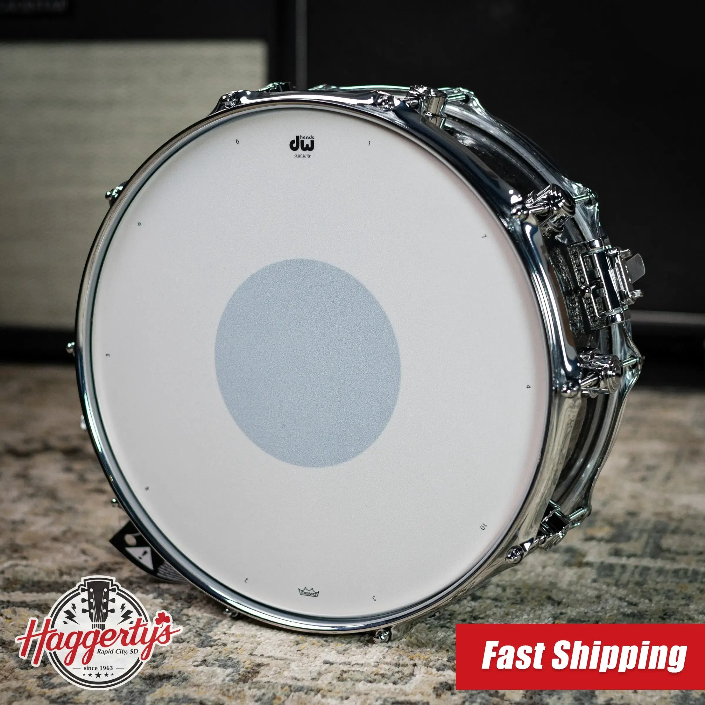 DW Performance Series 5.5" x 14" Snare Drum - Pewter Sparkle
