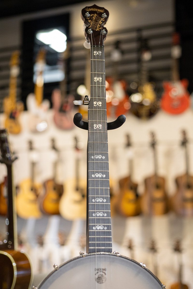 Deering Artisan Goodtime Americana Banjo haggertys 04