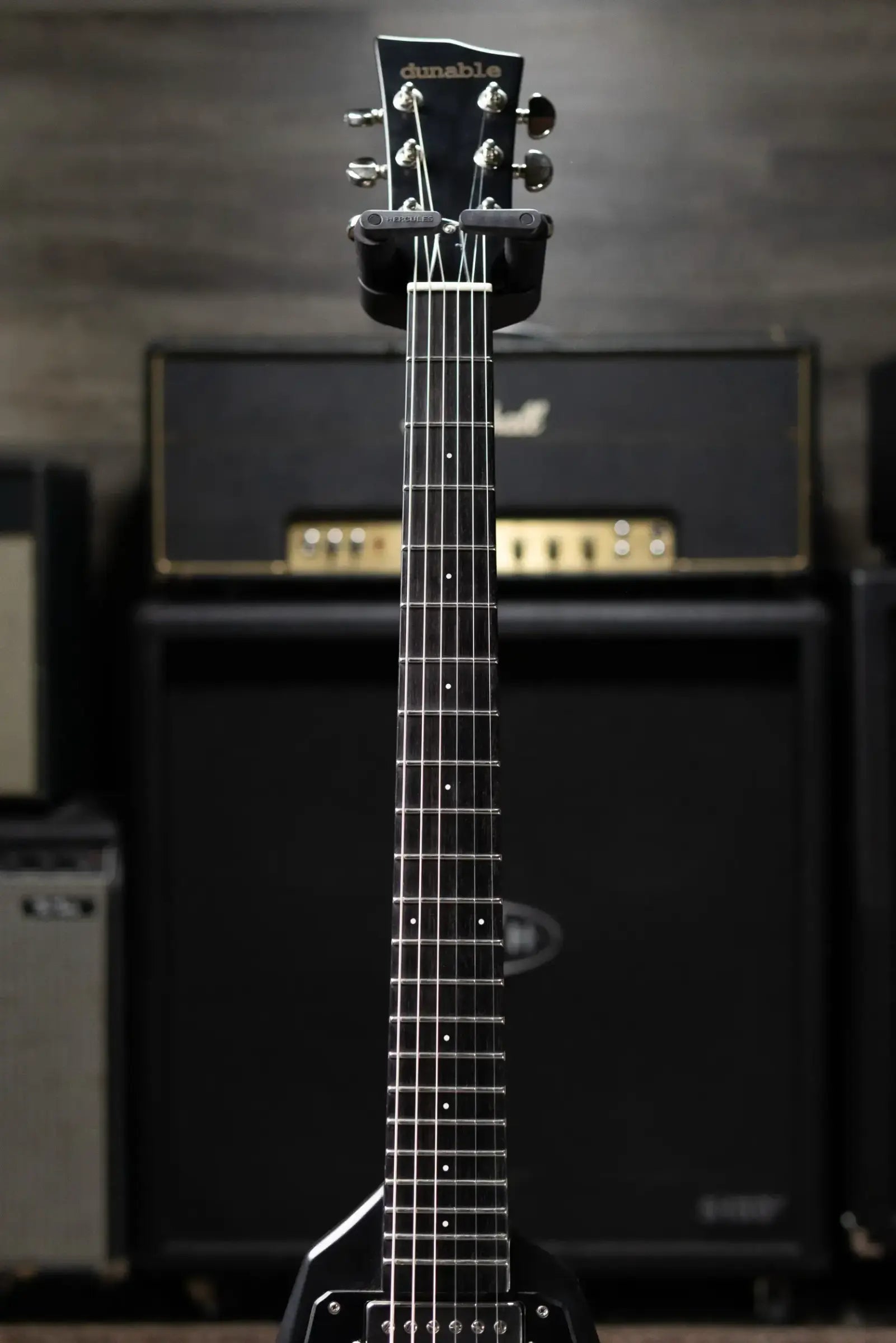 Dunable USA Custom Shop Asteroid Electric Guitar - Black with Softshell Case - Used