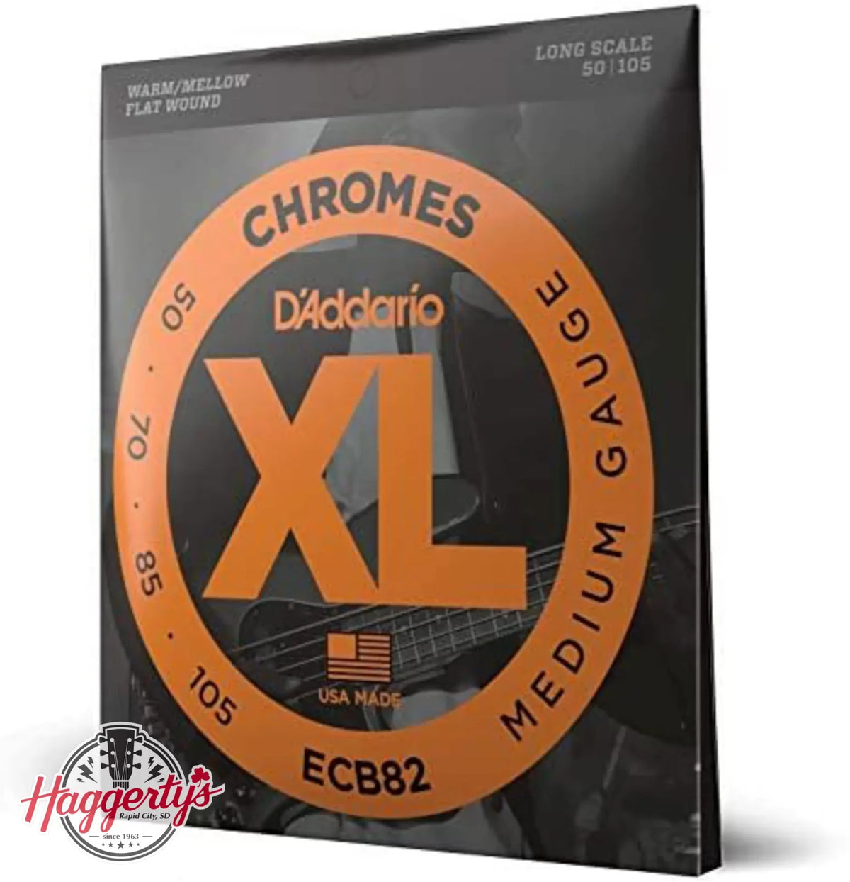 D'Addario XL Chrome Bass Strings 50-105