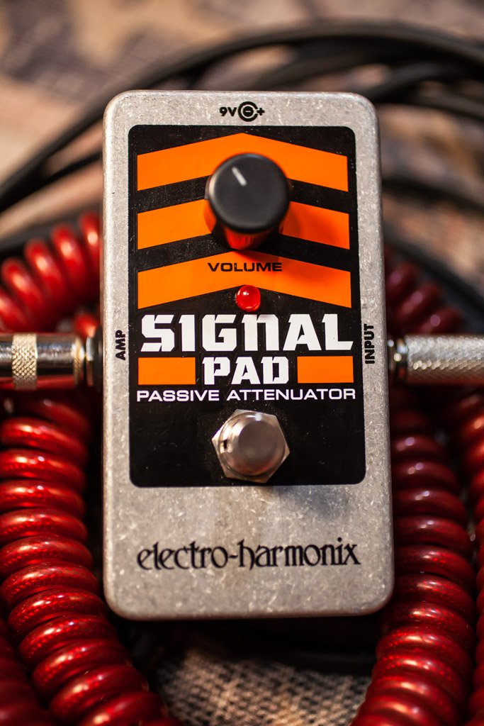 ELECTRO HARMONIX SIGNAL PAD PASSIVE ATTENUATOR HAGGERTYS 02