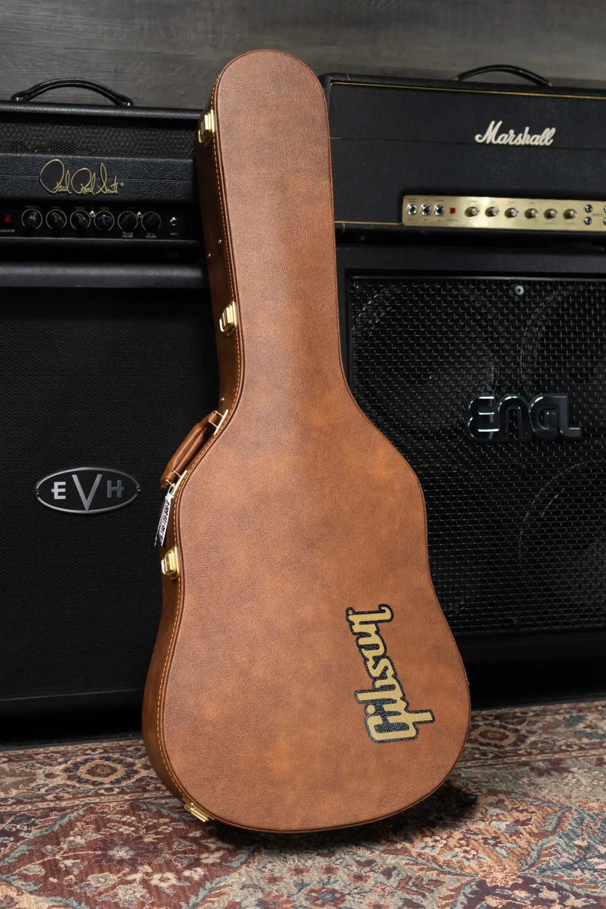 Gibson Country Western 60s Original Acoustic/Electric Guitar - Natural with Hardshell Case