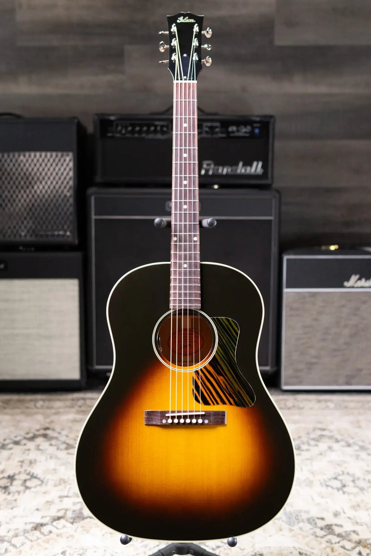 Gibson J-45 Original Acoustic/Electric Guitar - Vintage Sunburst with Hardshell Case