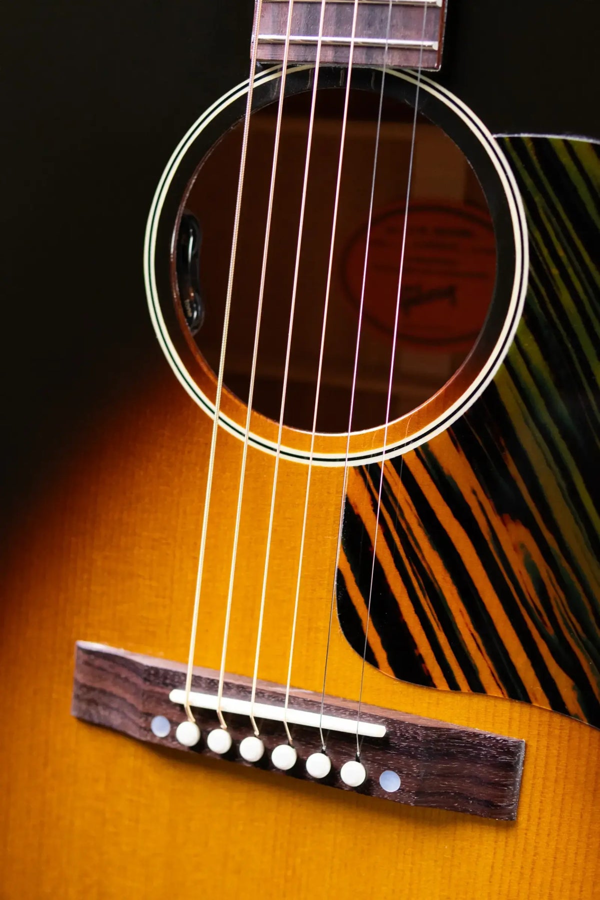 Gibson J-45 Original Acoustic/Electric Guitar - Vintage Sunburst with Hardshell Case