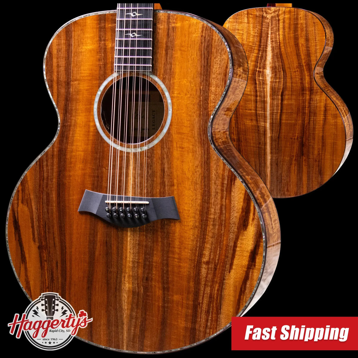 Taylor Legacy K65e LTD (1 of 52) 12-String Jumbo Acoustic/Electric Guitar with Hardshell Case