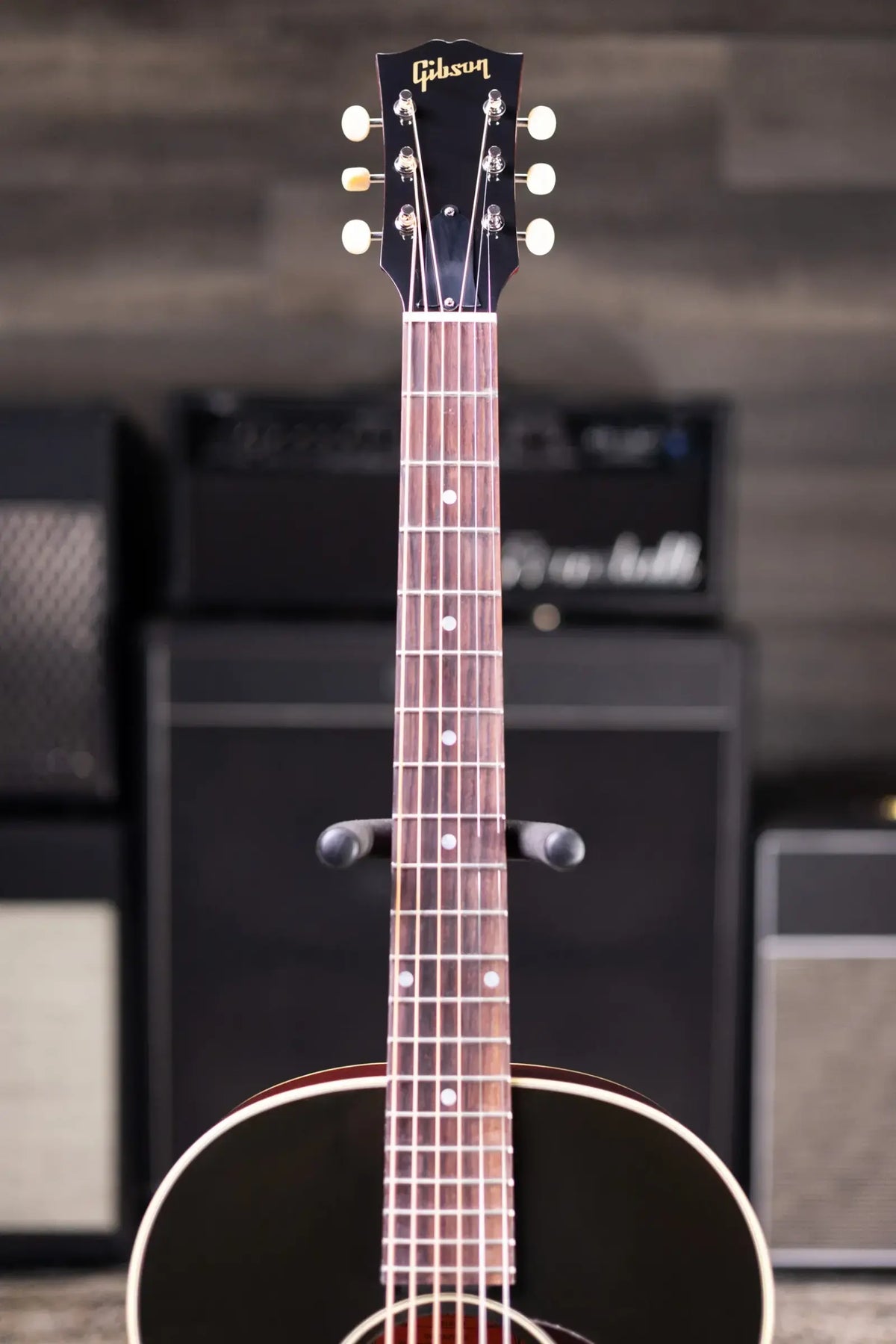 Gibson LG-2 50s Original Acoustic/Electric Guitar - Vintage Sunburst with Hardshell Case