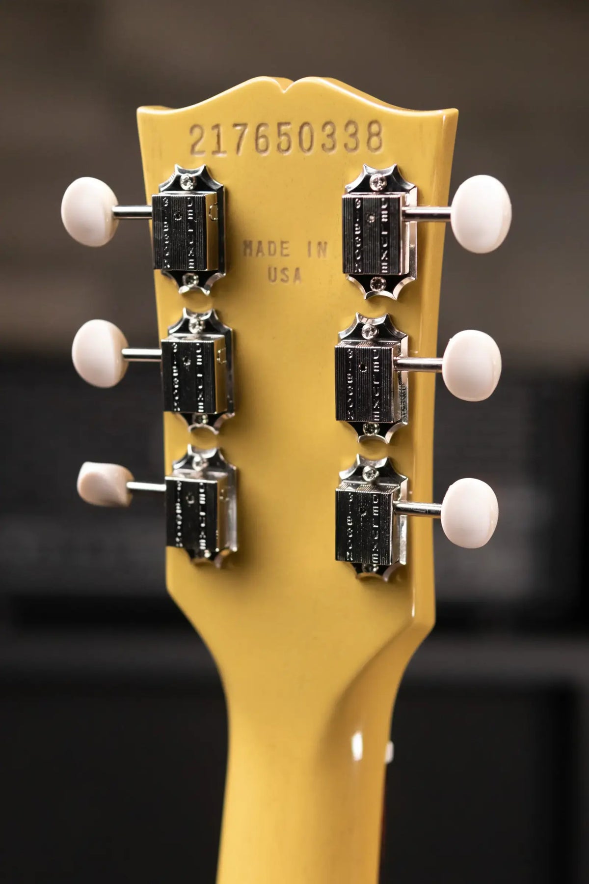 Gibson Les Paul Junior Double Cutaway Electric Guitar - TV Yellow with Hardshell Case - Demo