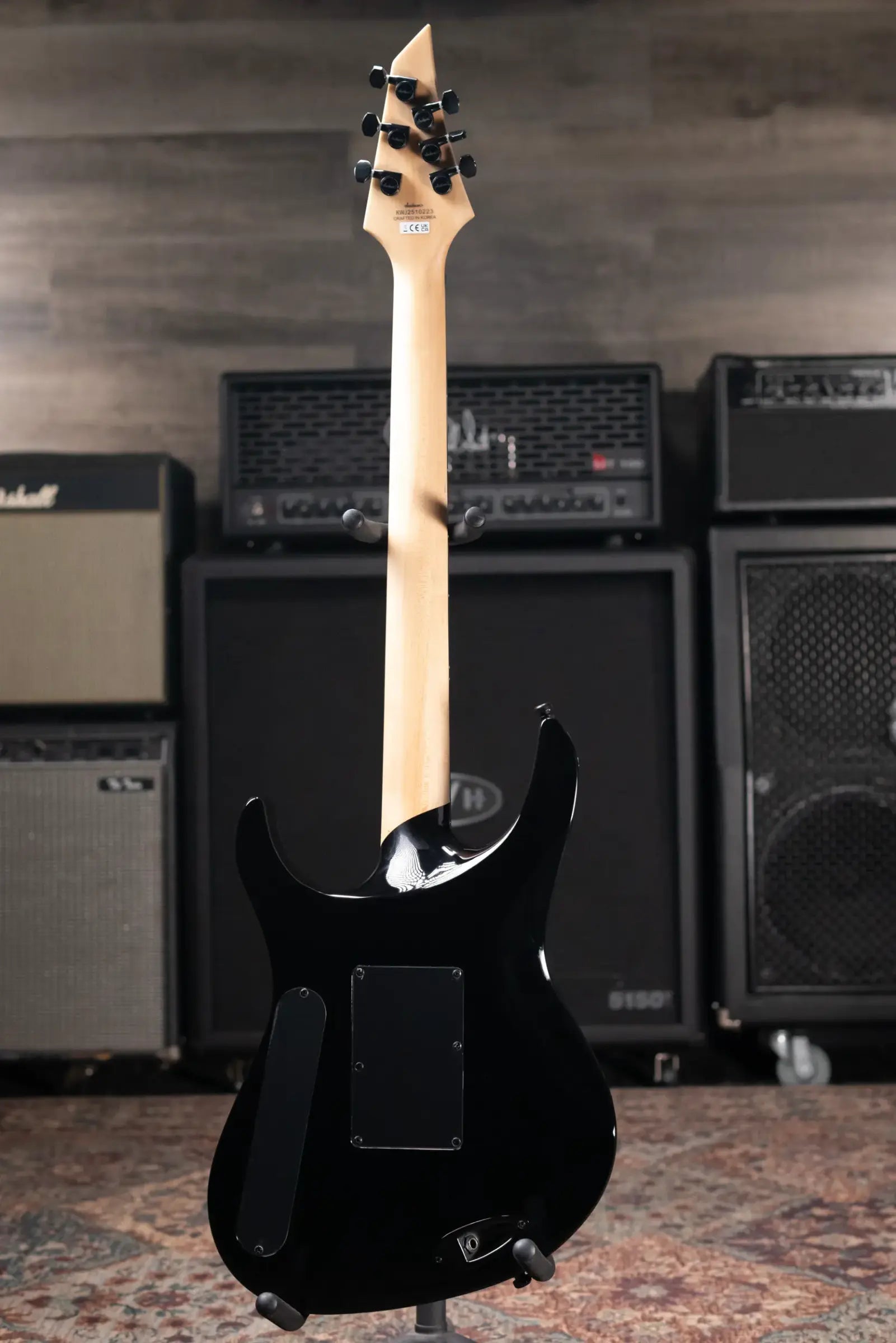 Jackson Pro Plus Series Signature Chris Broderick Soloist 6 Electric Guitar - Transparent Black with Soft Case