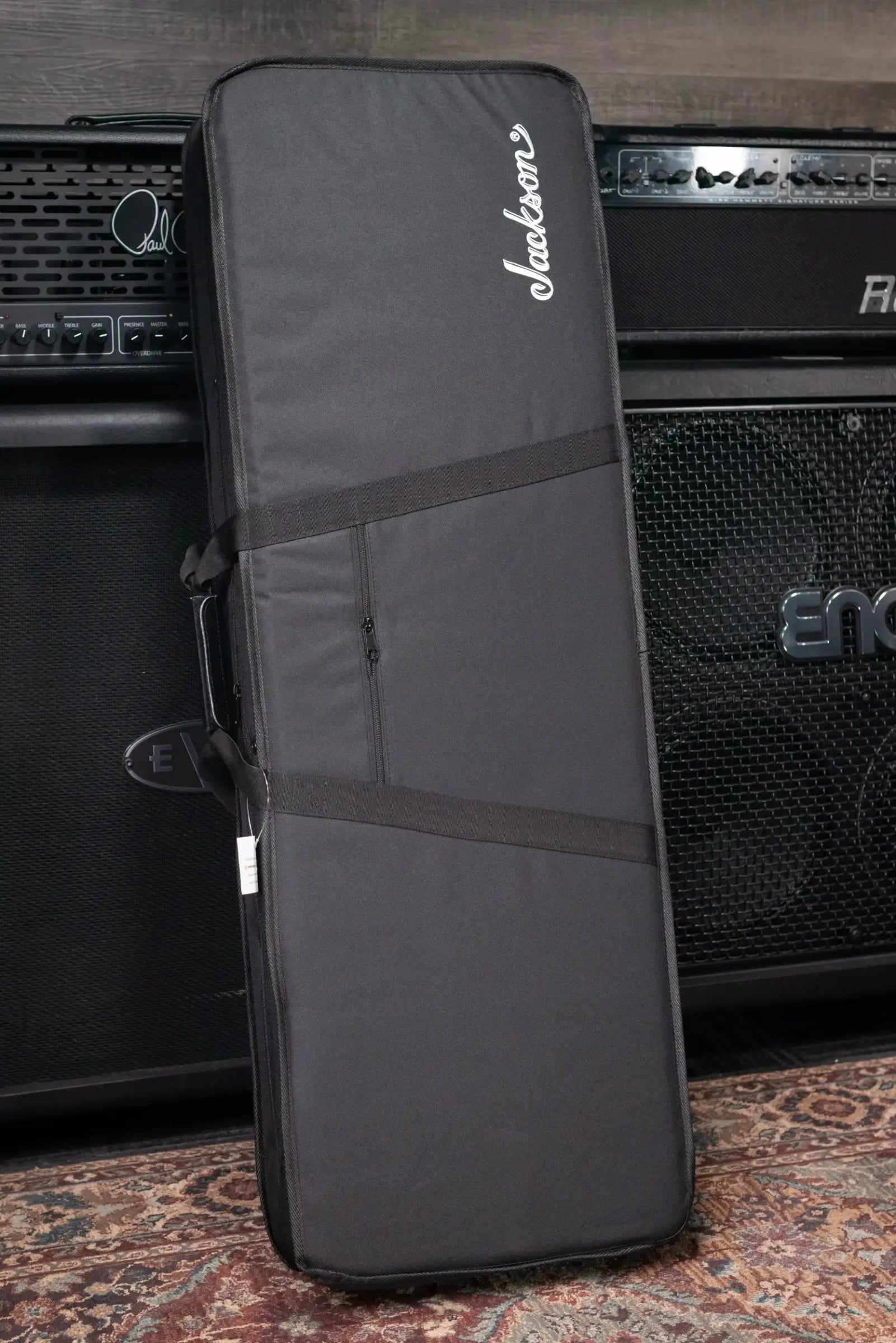Jackson Pro Plus Series Signature Chris Broderick Soloist 6 Electric Guitar - Transparent Black with Soft Case