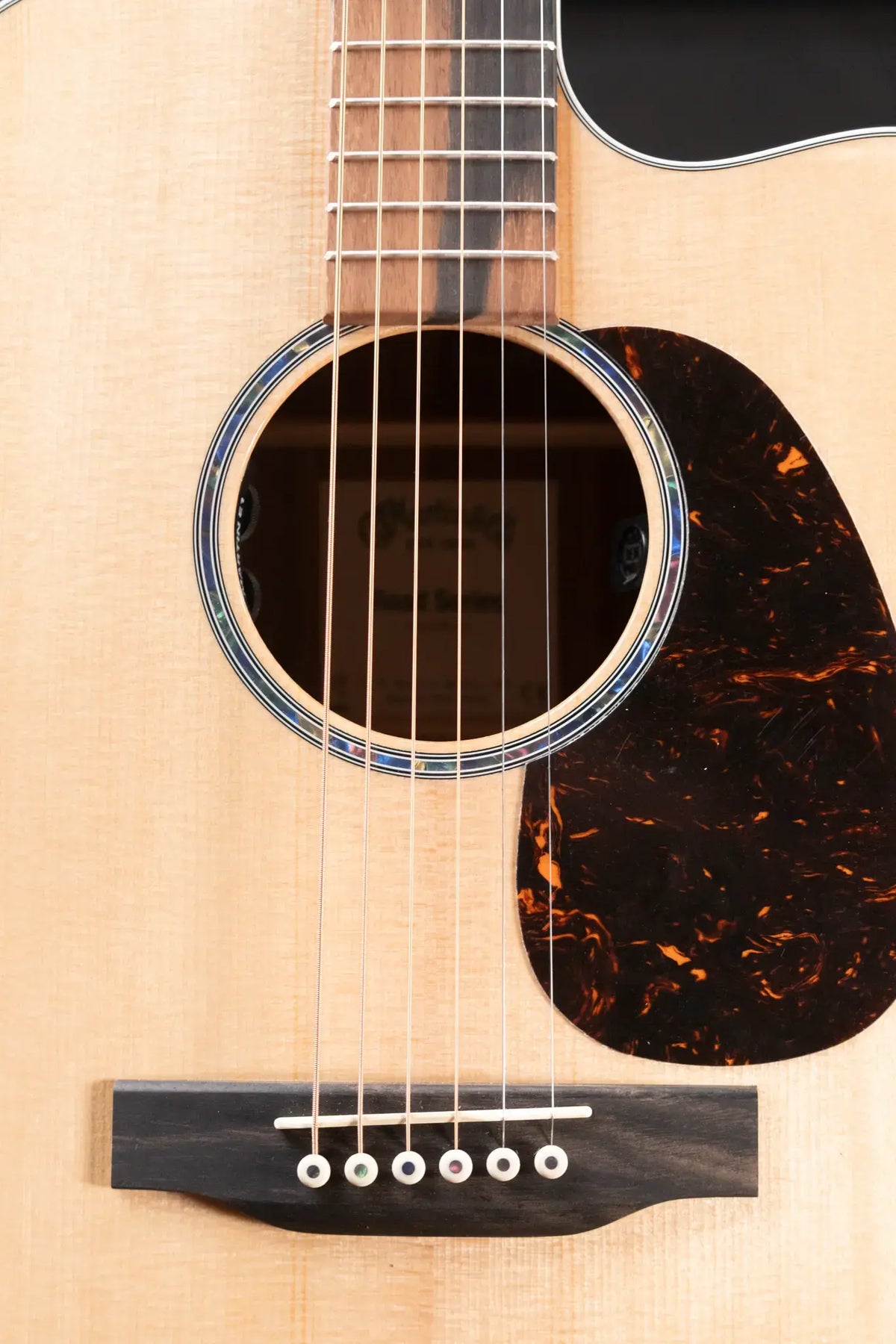 Martin DC-13E Modern Dreadnought Acoustic/Electric Guitar - Spruce/Koa with Gig Bag - Demo