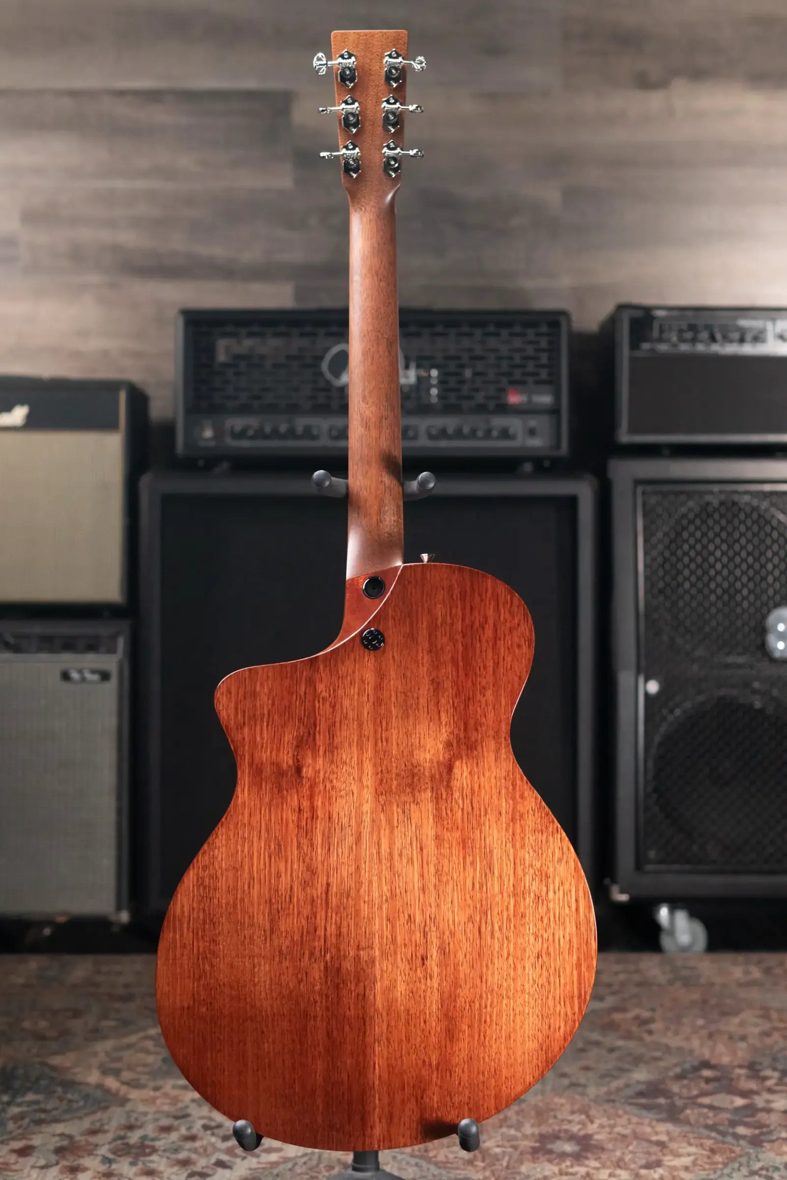 Martin SC-13E Modern Acoustic/Electric Guitar - Mezcal Burst/Koa with Gig Bag