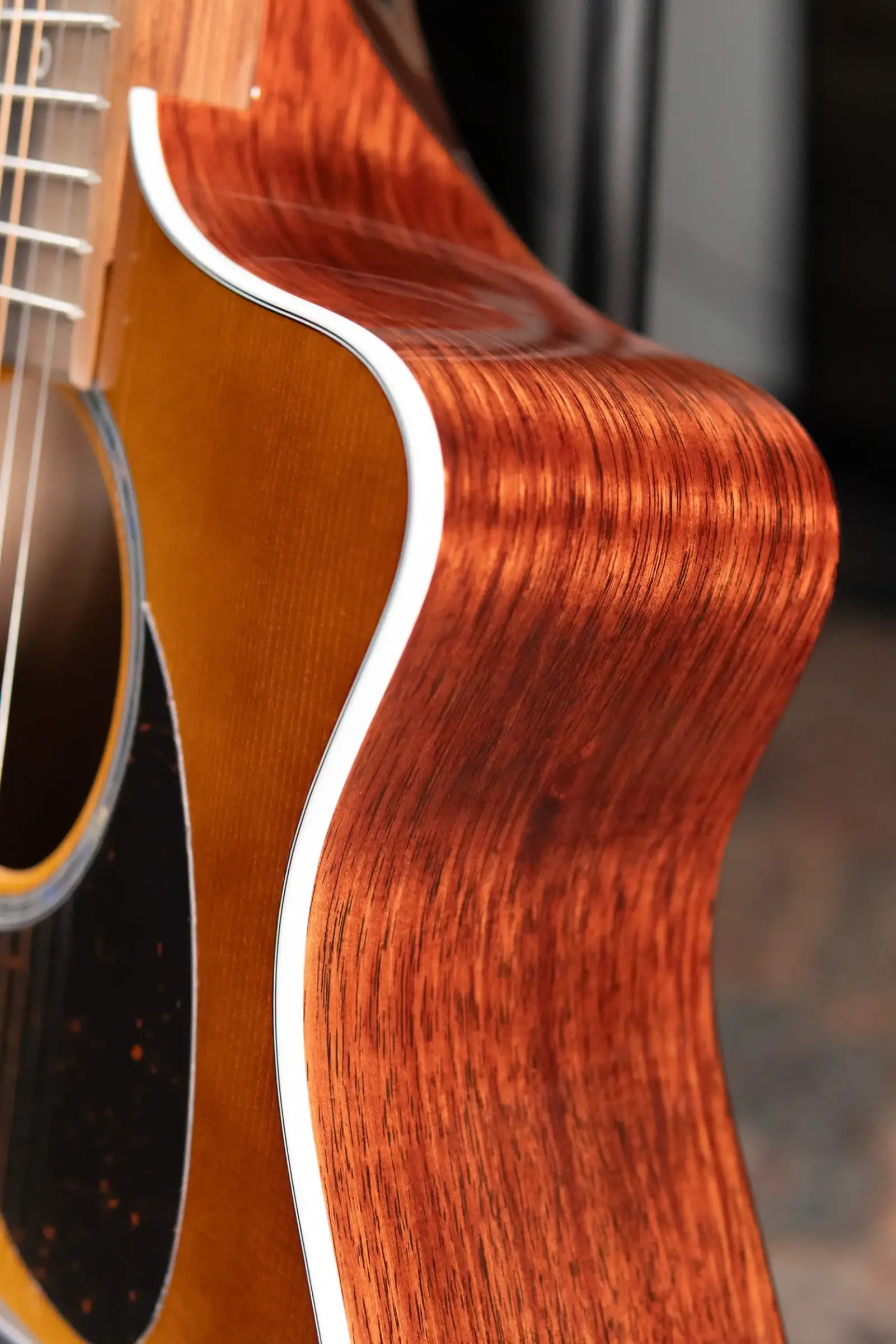 Martin SC-13E Modern Acoustic/Electric Guitar - Mezcal Burst/Koa with Gig Bag