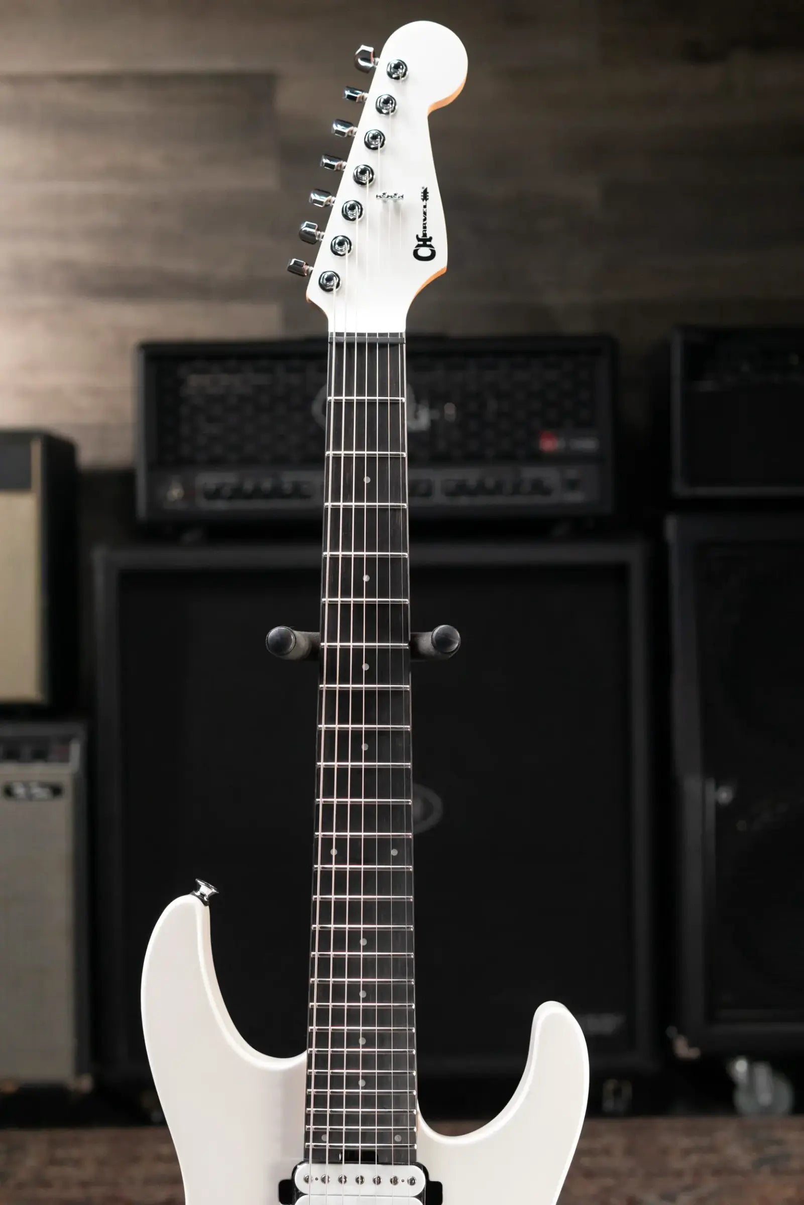 Charvel Pro-Mod Plus Limited Edition DK24-7 HH 2PT EB 7-String Electric Guitar - Celestial Silk with Gig Bag