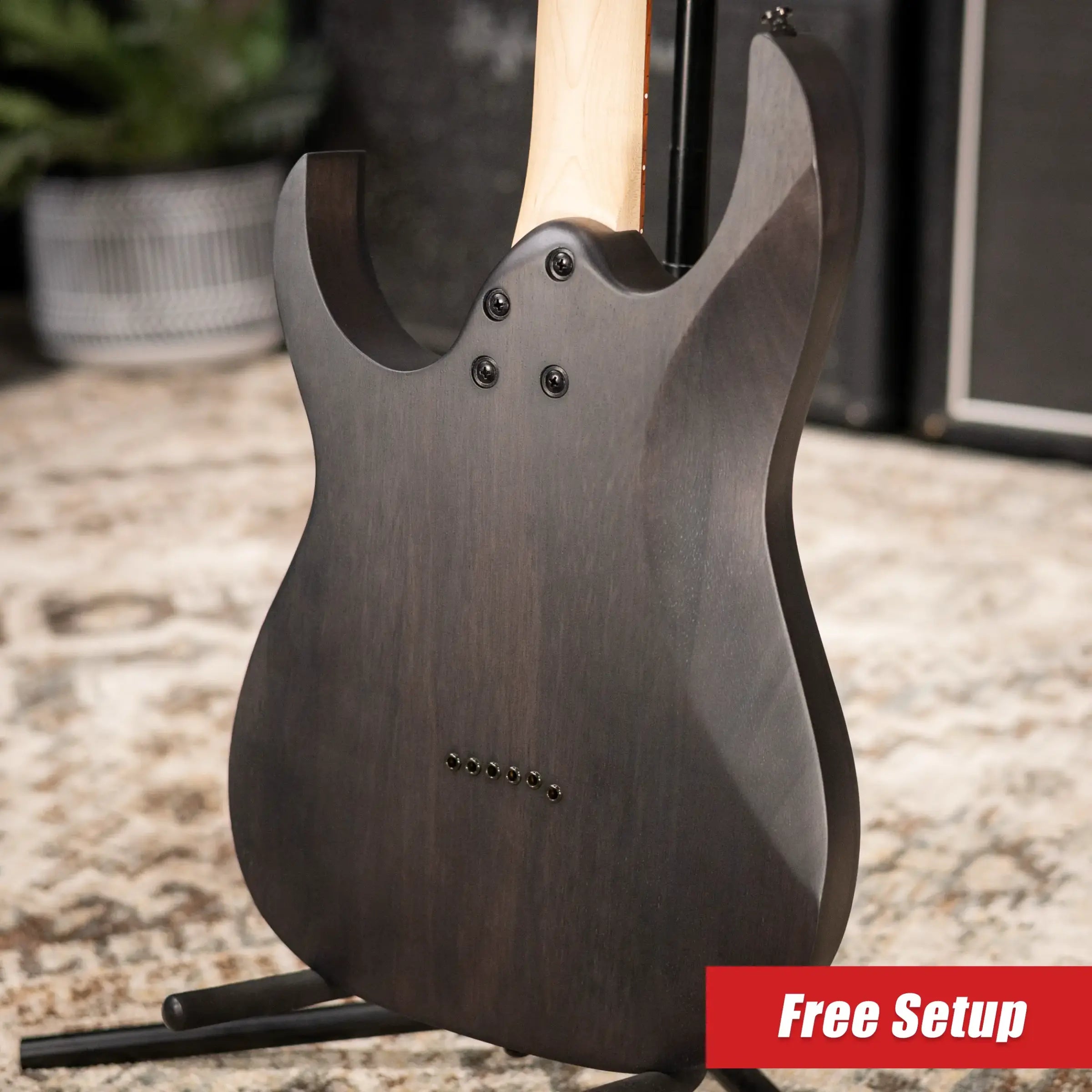 Ibanez RGR431PB Electric Guitar - Charcoal Gray Flat