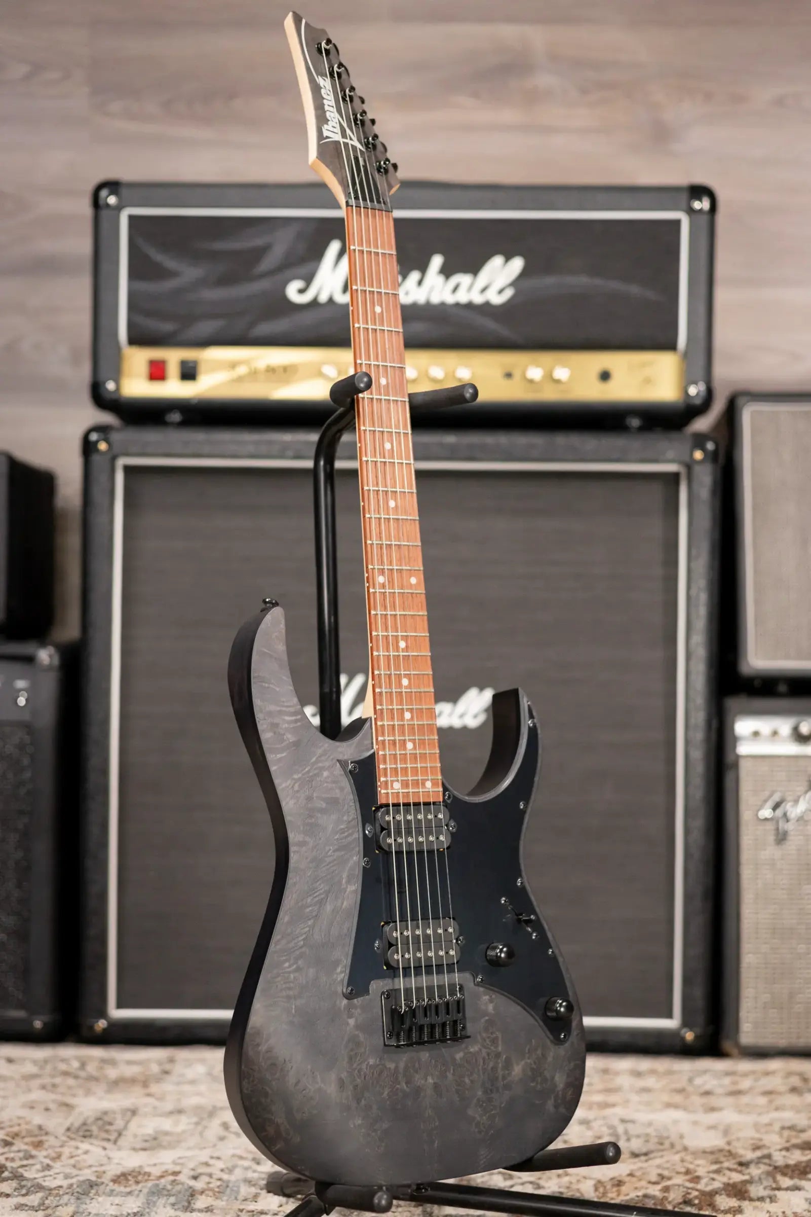 Ibanez RGR431PB Electric Guitar - Charcoal Gray Flat