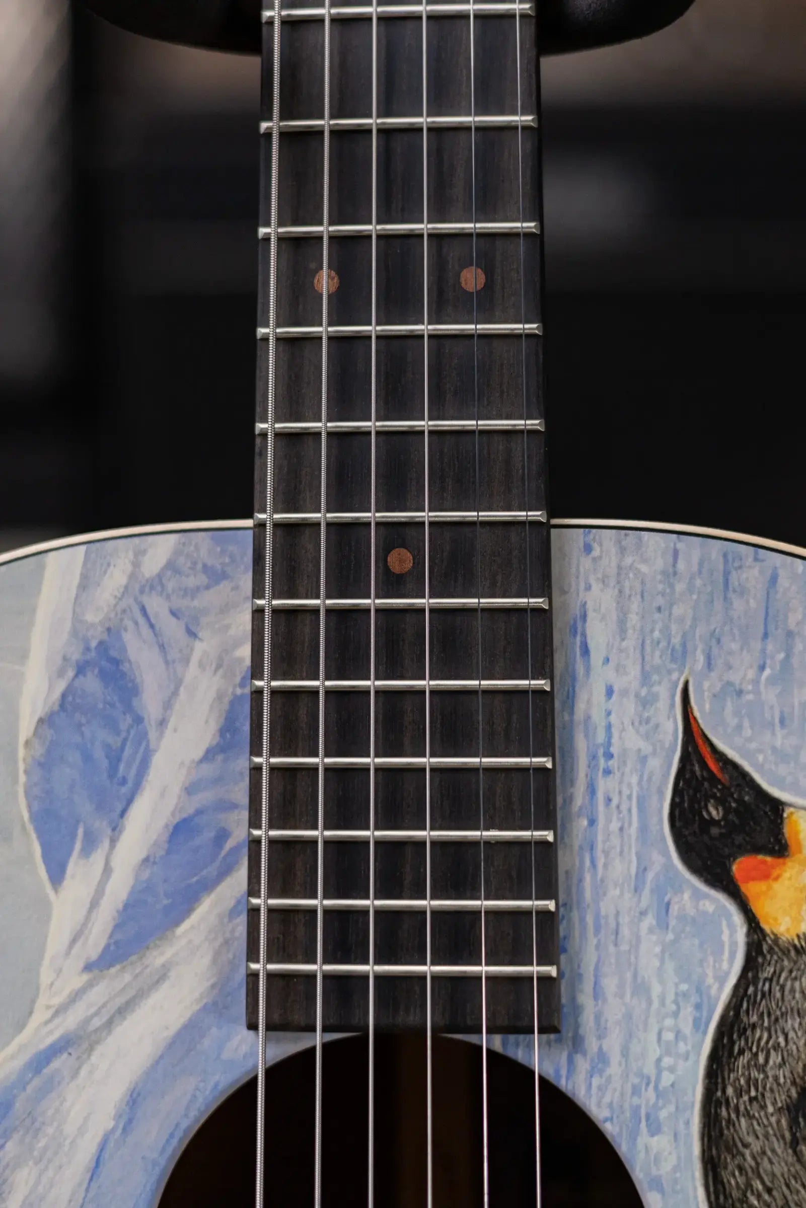 Martin 00L Biosphere IV Acoustic Guitar - Custom Emperor Penguin Ink with Gig Bag