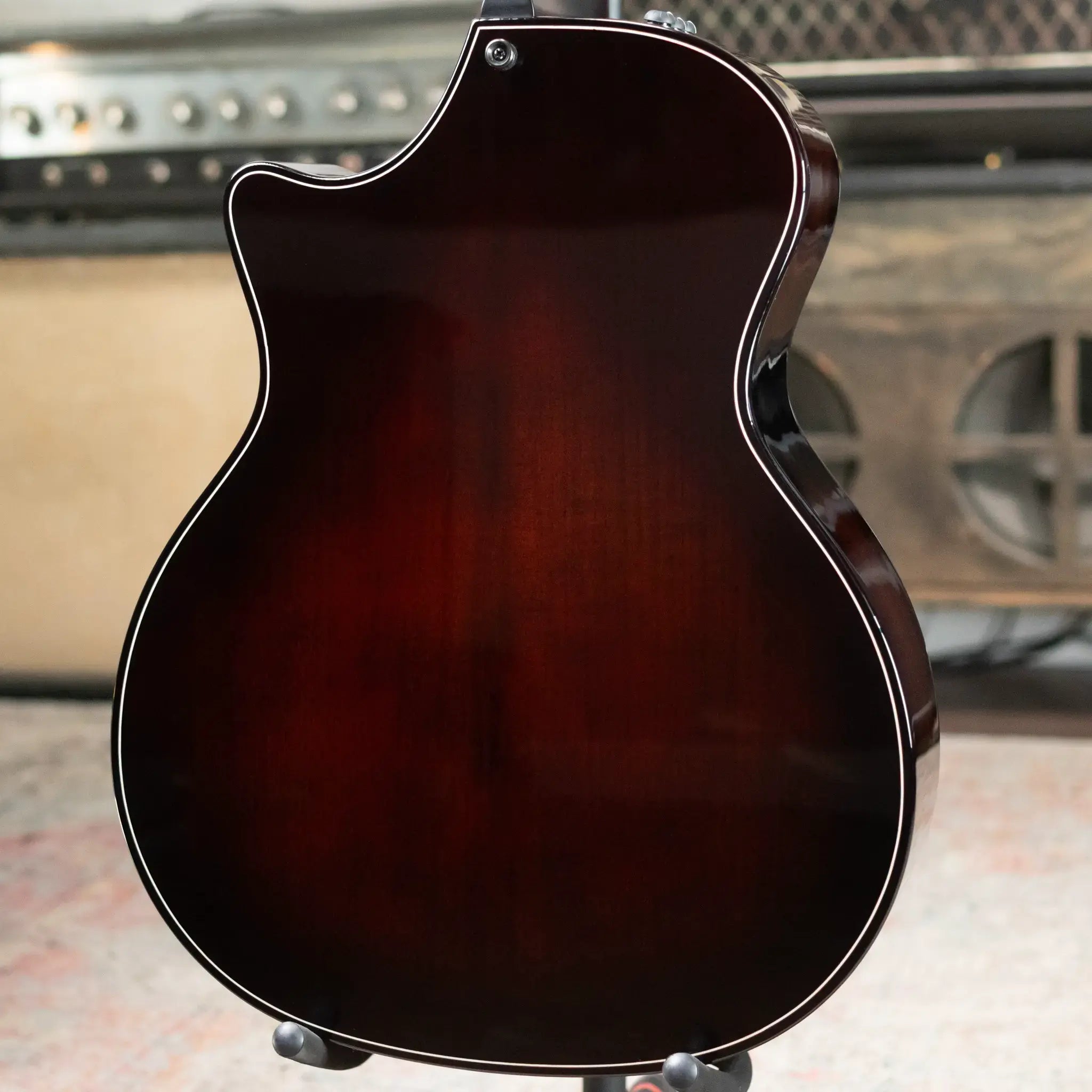 Taylor Builder's Edition 514ce Grand Auditorium Acoustic/Electric Guitar - Kona Burst Top with Hardshell Case - Floor Model