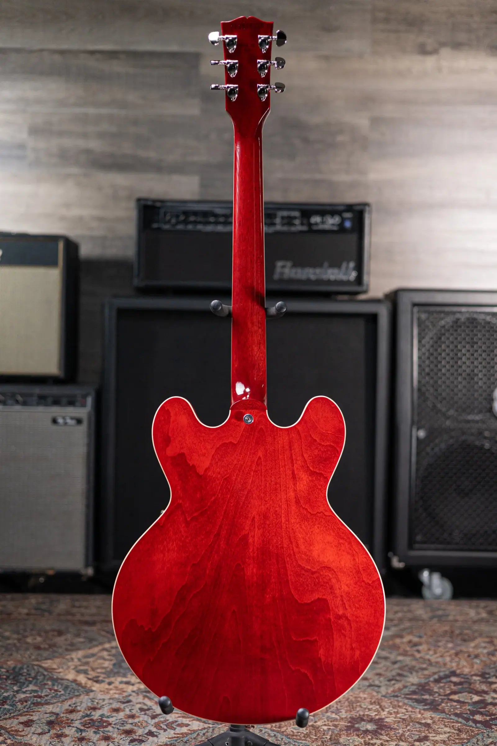 Gibson ES-335 60s Semi-Hollow Electric Guitar with Hard Shell Case - Sixties Cherry