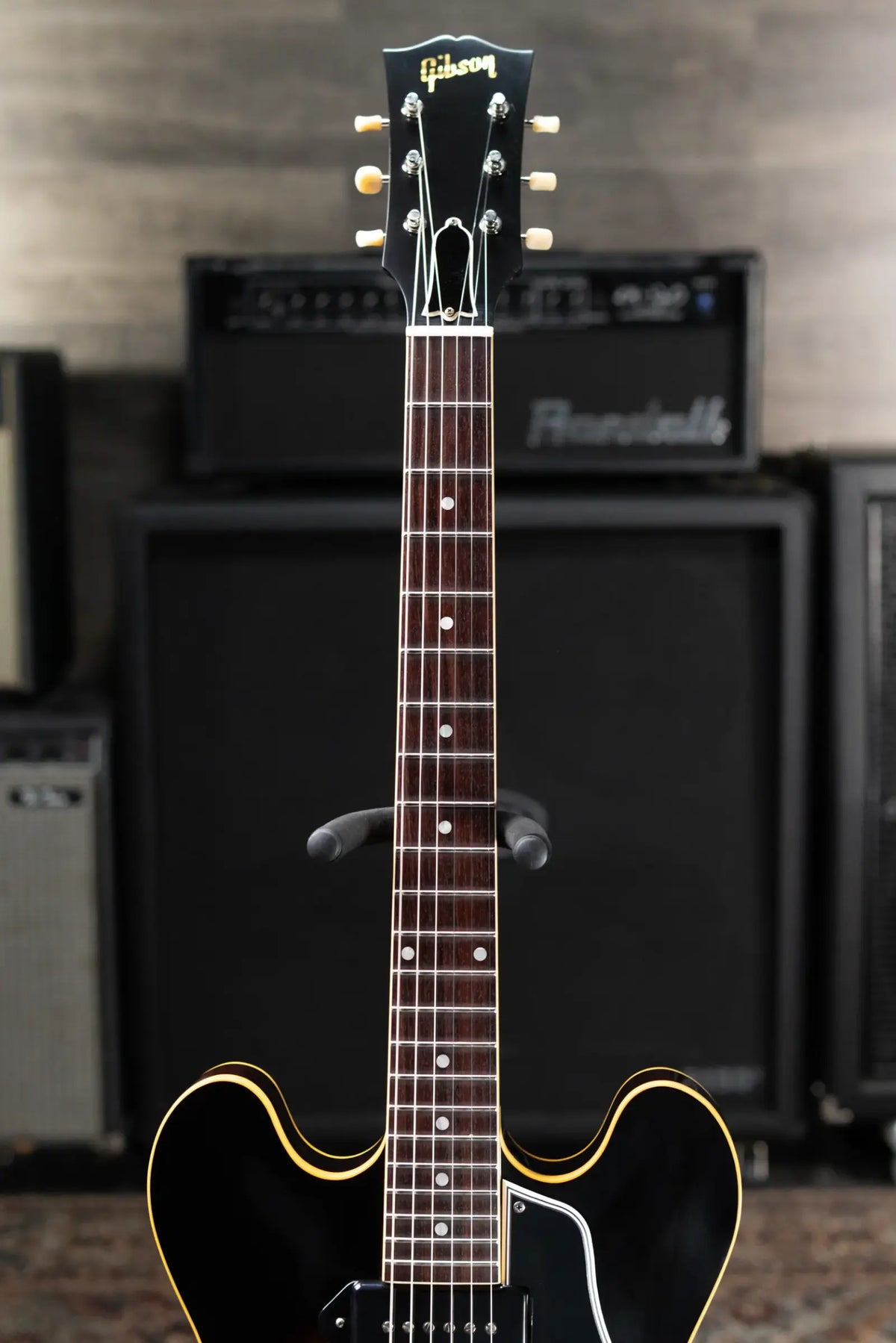 Gibson Custom Shop '59 ES-330 TD Reissue VOS Hollow Body Electric Guitar - Vintage Burst with Hardshell Case
