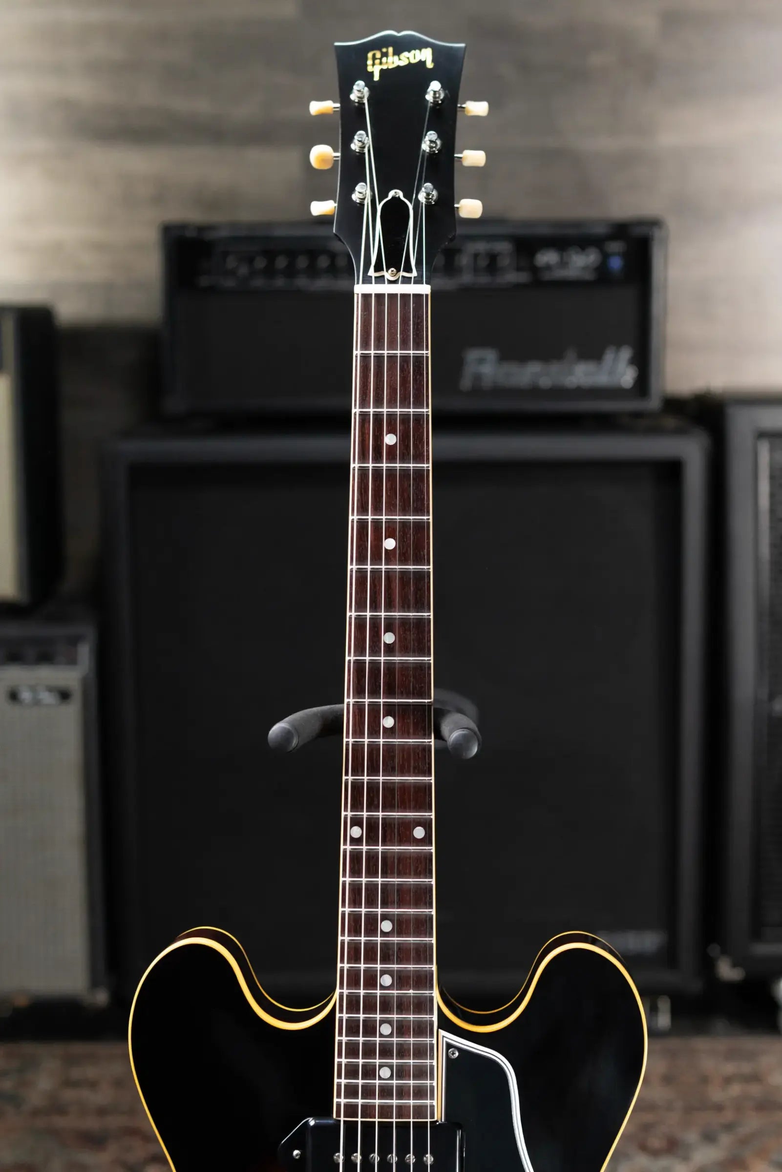 Gibson Custom Shop '59 ES-330 TD Reissue VOS Hollow Body Electric Guitar - Vintage Burst with Hardshell Case