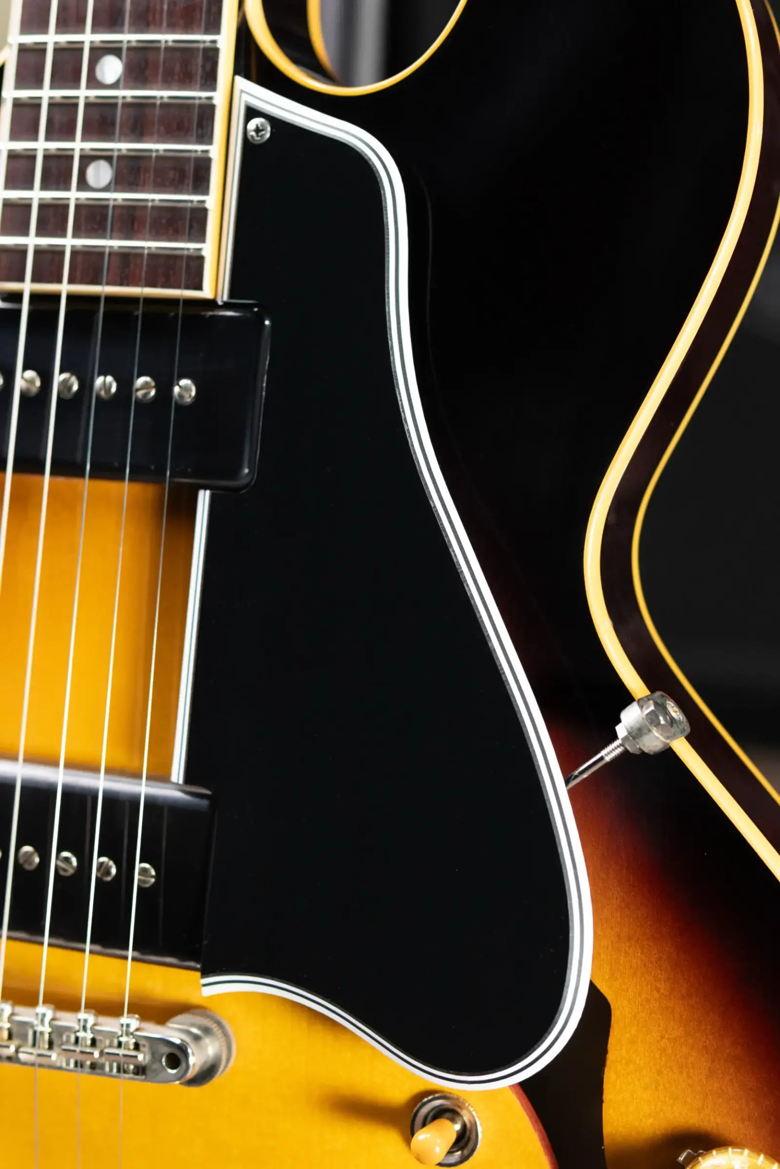 Gibson Custom Shop '59 ES-330 TD Reissue VOS Hollow Body Electric Guitar - Vintage Burst with Hardshell Case